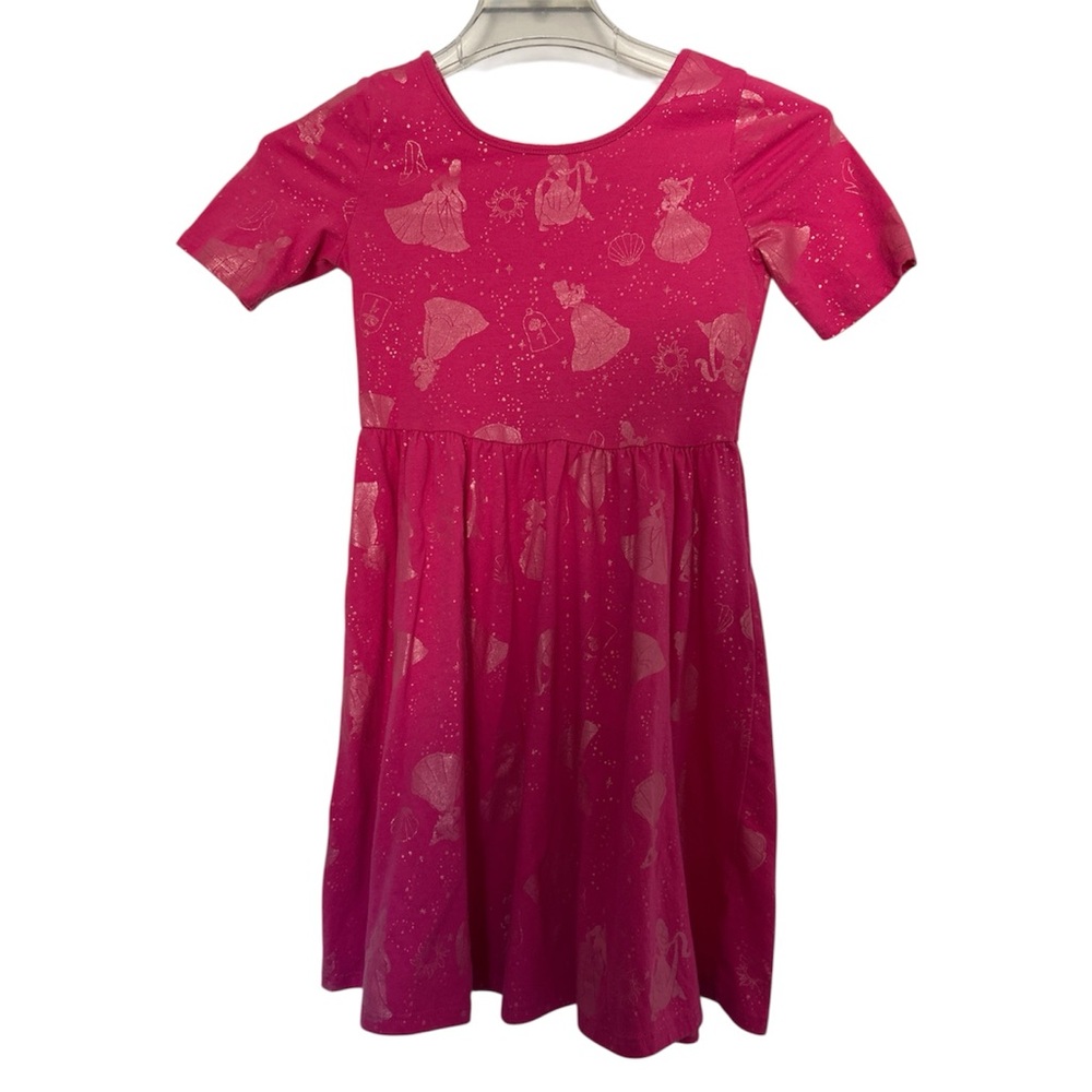 Disney Pink Princess Pattern Dress